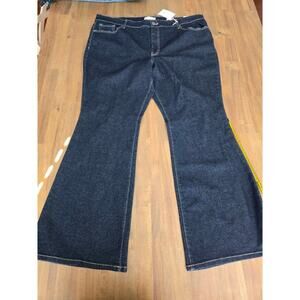 Jessica Simpson Women's Plus Daisy Fitted Flare Jeans, Size 20W